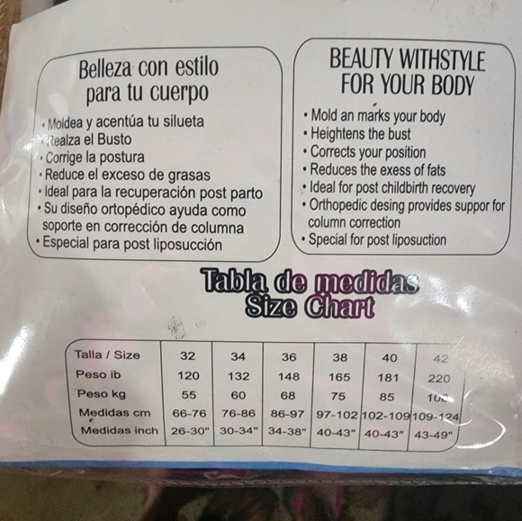 NEW NOVAbell Waist Trainer - 3 rows of hooks, Latex, 11-Hooks Bust to Hips - Picture 9 of 16